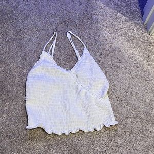 White Hollister top